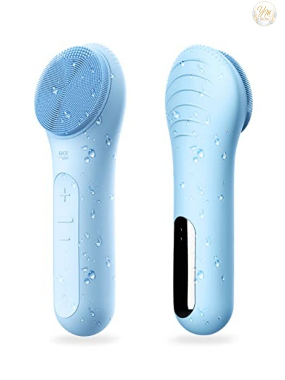 Electric Facial Cleansing Brush Waterproof Rechargeable Silicone Exfoliates